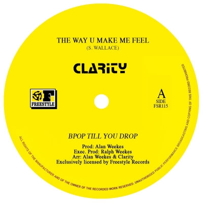 Clarity - The Way U Make Me Feel - Import Vinyl 12inch Single Record