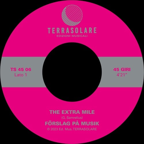 Forslag Pa Musik - The Extra Mile - Import Vinyl 7inch Single Record