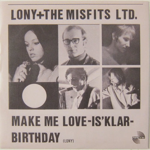 Lony + The Misfits Ltd. - Birthday / Make Me Love: 300 Copies Limited Vinyl - Import Vinyl 7 inch Sjngle Record Limited Edition