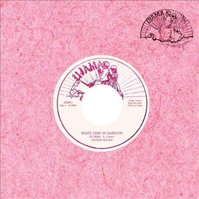 Dennis Walks - Waste Time In Babylon - Import Vinyl 7 inch Sjngle Record