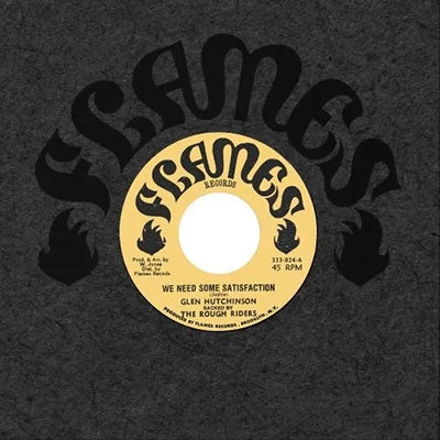 Glen Hutchinson - We Need Some Satisfaction - Import Vinyl 7 inch Single Record