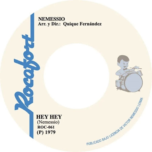 Nemessio - Hey Hey / Hey Hey (Garcynoise Rework) - Import Vinyl 7 inch Single Record