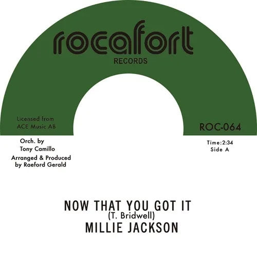 Millie Jackson - Now That You Got It / Hypocrisy (Alternative Version) - Import Vinyl 7 Inch Single Record