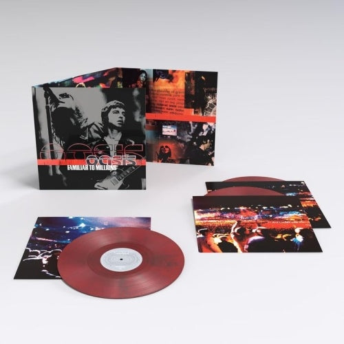 Oasis - Familiar To Millions - Import Red Marble Vinyl 3 LP Record