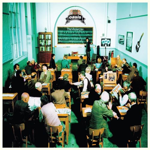 Oasis - The Masterplan - 25th Anniversary Remastered Edition - Import Silver Vinyl 2 LP RecordBonus Track Limited Edition