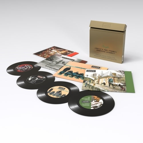 Oasis - (What's The Story) Morning Glory? (7inch Singles in Boxset)(30th Anniversary Edition) - Import Vinyl 7 inch Single Record x4 Box Set Limited Edition