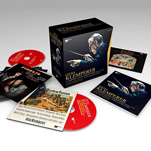 Otto Klemperer - The Warner Classics Remastered Edition - Vol. 2: Operas & Sacred Works - Import 29 CD Box set