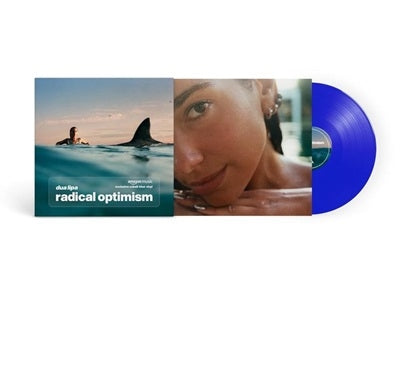Dua Lipa - Radical Optimism - Import Ttransparent Blue Vinyl LP Record Limited Edition