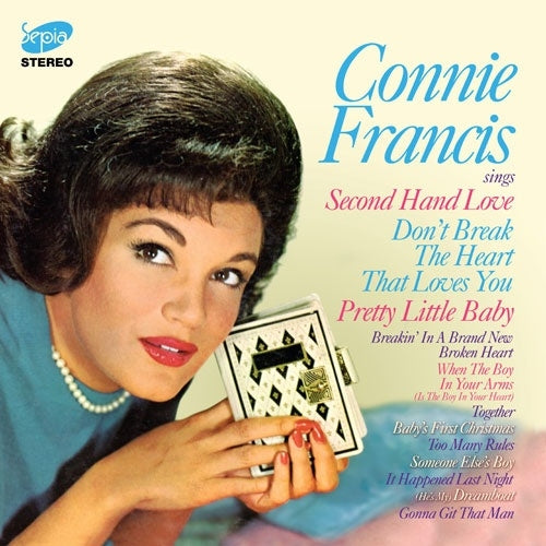 Connie Francis - Connie Francis Sings (Collector's Edition) - Import Heavyweight Black Vinyl LP Record+7inch