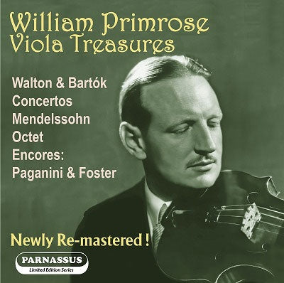 William Primrose - Viola Treasures - Import CD
