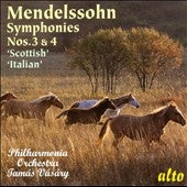 Tamas Vasary - Mendelssohn Syms 3.4 Scottish / Italian - Import CD