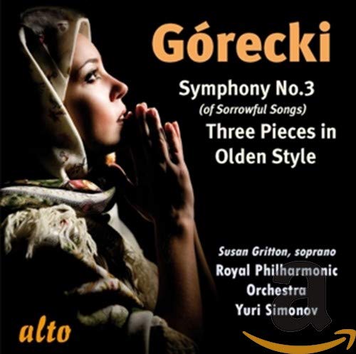 Gorecki, Henryk Mikolaj (1933-2010) - Sym, 3, : Simonov / Rpo Gritton(S)+three Pieces In Old Style - Import CD