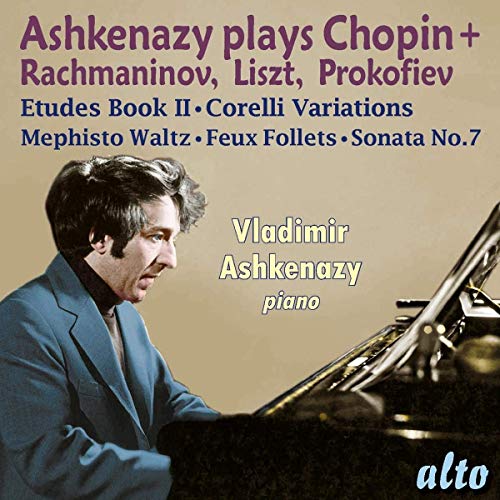 Vladimir Ashkenazy - Ashkenazy Plays Chopin, Rachmaninov, Liszt, & Prokofiev - Import CD