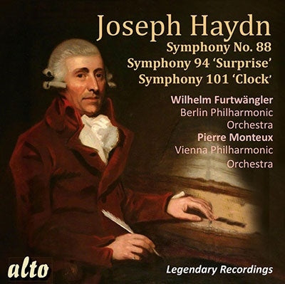 Wilhelm Furtwängler, Berlin Philharmonic Orchestra, Pierre Montoux, Yon Lundgren - Haydn: Symphony No. 88, No. 94 "Astonishment", No. 101 "Clock - Import CD