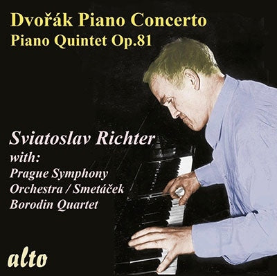 Sviatoslav Richter - Dvorak Piano Concerto/ Piano Quintet Op. 81 - Import CD