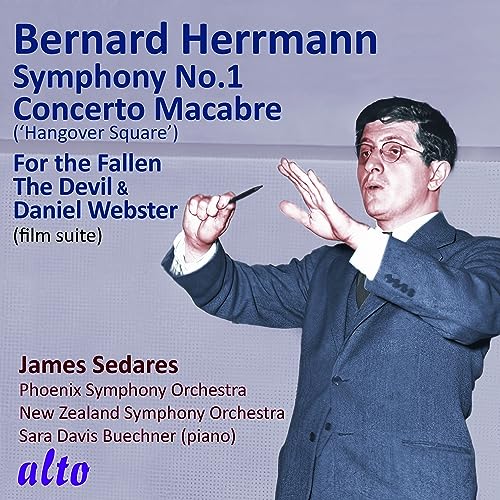 Phoenix Symphony; Herrmann, Bernard (1911-1975) - Herrmann, Bernard (1911-1975) Sym, 1, Concerto Macabre, Etc: Sedares / Phoenix So New Zealand So Buechner(P) - Import CD