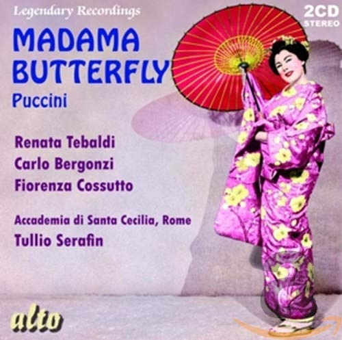 Puccini (1858-1924) - Madama Butterfly: Serafin / St.cecilia O Tebaldi Bergonzi Cossotto - Import 2 CD