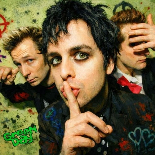 Green Day - Live In Usa 1994. FM Radio Broadcast - Import Green Vinyl LP Record