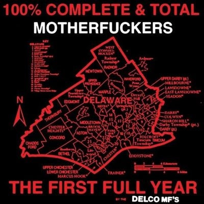 Delco MFs - 100% Complete and Total Motherfuckers - Import Vinyl LP RecordLimited Edition