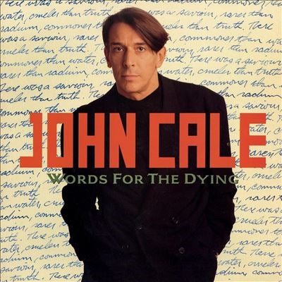 John Cale - Words Or The Dying - Import Clear Vinyl LP Record Limited Edition