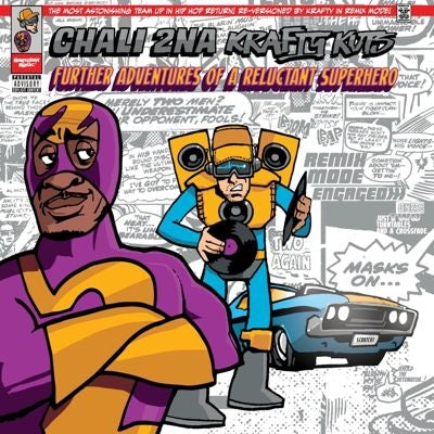 Chali 2NA 、Krafty Kuts - Further Adventures Of A Reluctant Super Hero - Import Vinyl LP Record