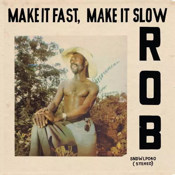Rob "Roy" Raindorf(Afro) - Make It Fast Make It Slow - Import Vinyl LP Record