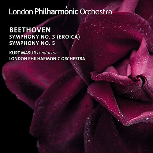Beethoven (1770-1827) - Symphonies Nos.3, 5 : Kurt Masur / London Philharmonic (2004) - Import CD
