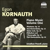 Jonathan Powell - Egon Kornauth: Piano Music 1 - Import CD