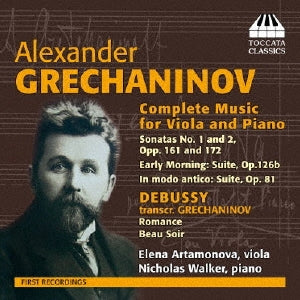 Grechaninov - Alexander Gretchaninov: Comp Music for Viola & Piano - Import CD