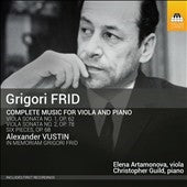 Elena Altamonova, Christopher Guild - Frid: Complete Music For Viola & Piano - Import CD