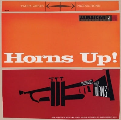 Tappa Zukie - Horns Up! Dubbing with Horns - Import Vinyl LP Record