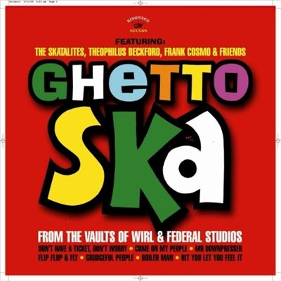 Various Artists - Ghetto Ska - Import Vinyl LP Record