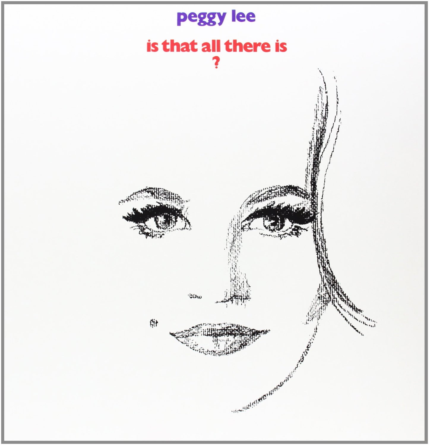 Peggy Lee - Is That All There Is? - Import Vinyl LP Record Limited Edition