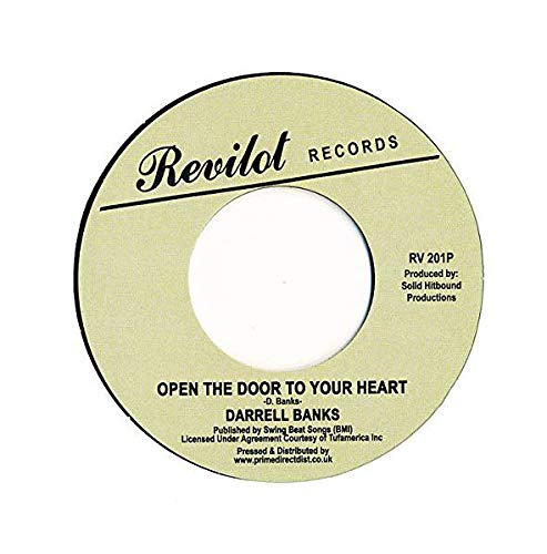 Darrell Banks - Open The Door To Your Heart - Import Vinyl 7inch Single Record
