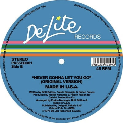 Made In U.S.A. - Never Gonna To Let You Go (Theo Parrish Ugly Edit) - Import 12 inch Record