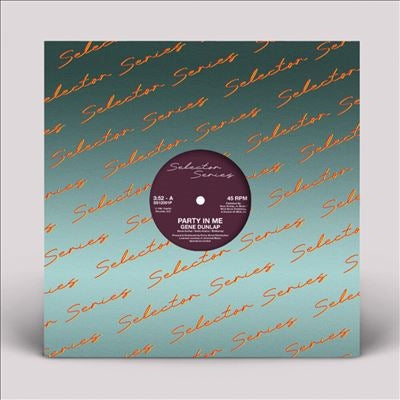 Gene Dunlap - Party In Me / Take My Love - Import Vinyl 12inch Record