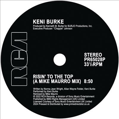 Keni Burke 、 Evelyn "Champagne" King - Risin' To The Top (A Mike Maurro Mix) / I'M In Love (A Mike Maurro Mix) - Import Vinyl 12 inch Record