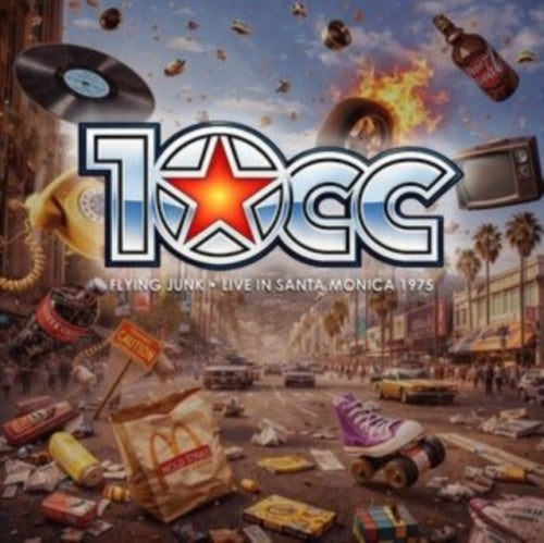 10cc - Flying Junk: Live In Santa Monica 1975 - Import 2 CD