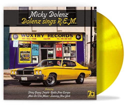 Micky Dolenz - Dolenz Sings R.E.M - Import Yellow Vinyl LP Record