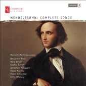 Appl / Martineau / Bevan / Mcgovern / Murrihy / Tritschler/+ - Mendelssohn: Complete Songs Vol.2 - Import CD