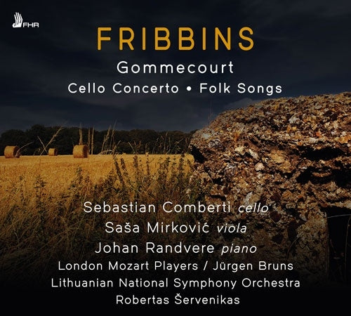 Sebastian Comberti - Fribbins:Gommecourt / Cello Concerto - Import CD