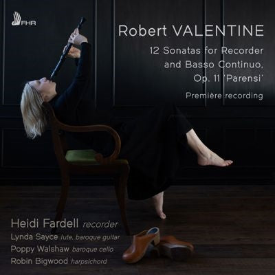 Robert Valentine: 12 Sons for Recorder & Basso Con - Valentine: 12 Sonatas for Recorder and Basso Continuo, Op. 11 - Import 2 CD