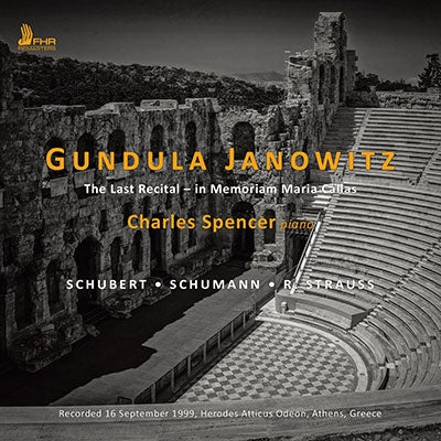 JANOWITZ,GUNDULA - Gundula Janowitz - The Last Recital - In Memoriam Maria Callas - Import CD