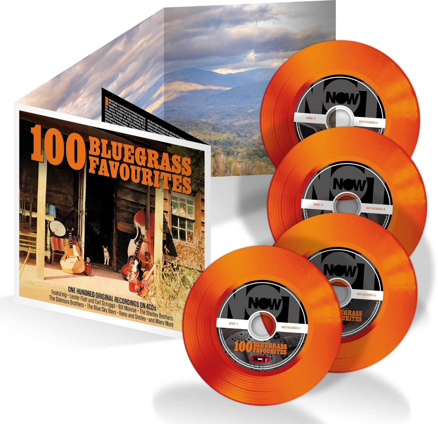 Various Artists - 100 Bluegrass Favourites - Import 4 CD
