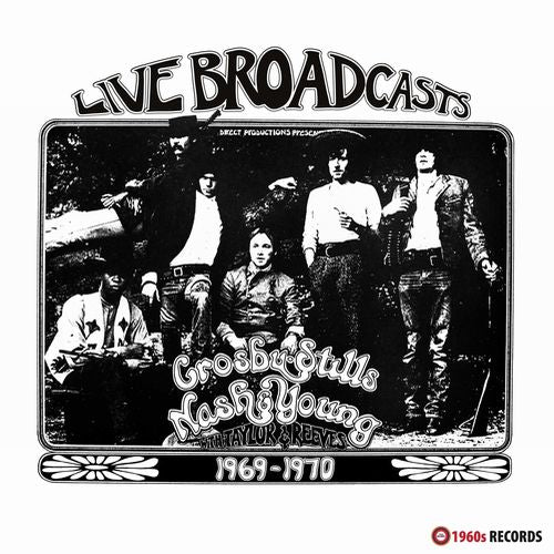 Crosby, Stills, Nash & Young - Live Broadcasts 1969 - 1970 - Import Vinyl LP Record