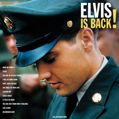 Elvis Presley - Elvis Is Back! (Colored Vinyl) - Import Vinyl LP Record