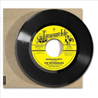 The Techniques 、 The Zodiacs - Queen Majesty/Renegade - Import 7inch Single Record