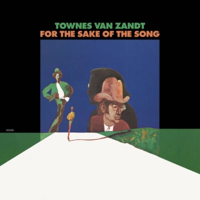 Townes Van Zandt - For The Sake Of The Song - Import Orange Marble Vinyl LP Record