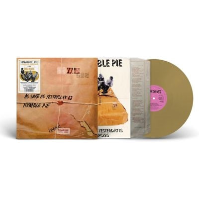 Humble Pie - As Safe As Yesterday Is - Import Numbered Gold Vinyl LP Record Limited Edition