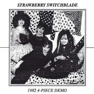 Strawberry Switchblade - 1982 4 Piece Demo 7" - Import Black Vinyl 7 Inch Single Record